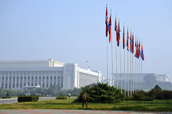 Mansudae Assembly Hall - the DPRK's parliament