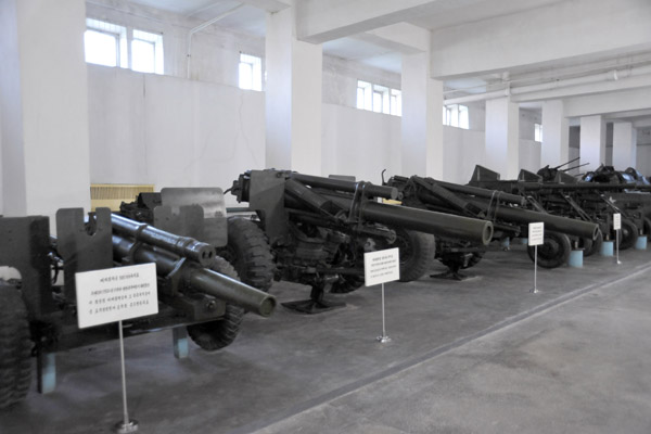 Captured American artillery, Victorious Fatherland Liberation War Museum