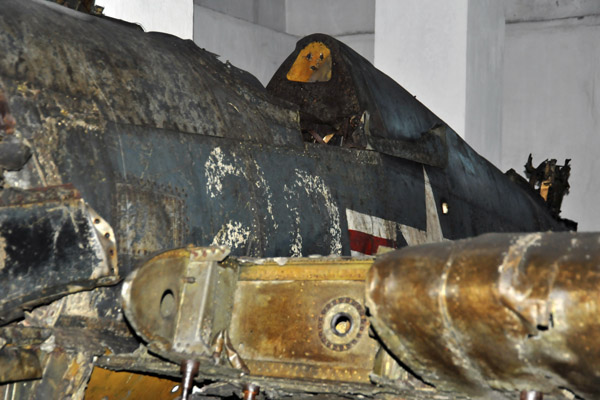 Wreck of an American F-4U Corsair, Victorious Fatherland Liberation War Museum