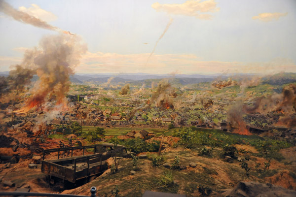 Cyclorama of the Battle of Taejon, 20-21 July 1950