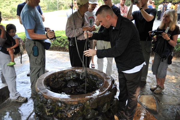 The DPRK's Zamzam well on the grounds of the Kim Il Sung birthplace