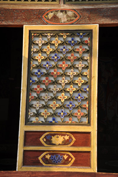 Wooden panel on Taeung Hall