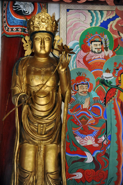 Buddha, Taeung Hall, Pohyon Temple