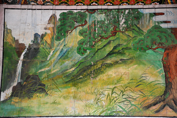 Landscape painting, Kwanum Hall