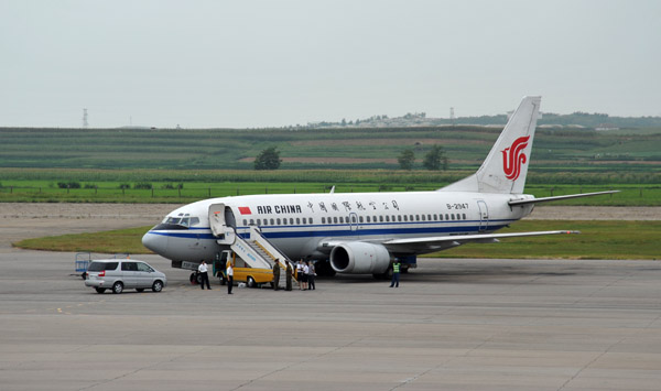 Air China B737 (B-2947) at Pyongyang (FNJ/ZKPY)