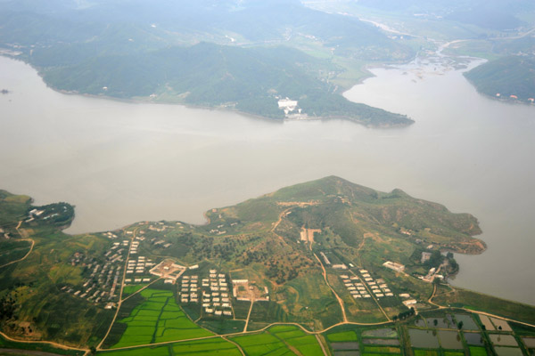 Lake in South Phyongan Province, North Korea