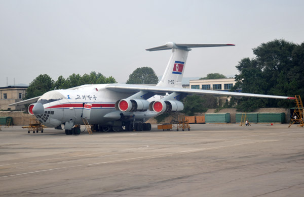 Air Koryo IL-76 (P-912) at Pyongyang