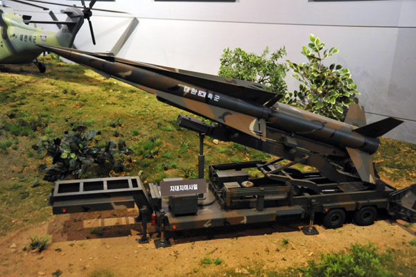 Hyunmu surface-to-surface missile, range 180 km