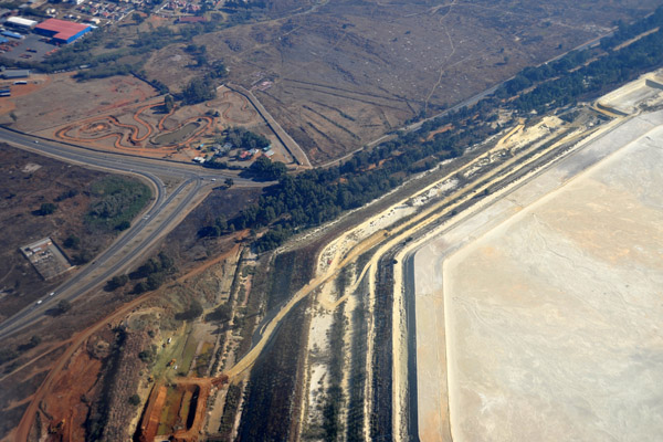 Mine dump of East Rand Proprietary Mines, Johannesburg