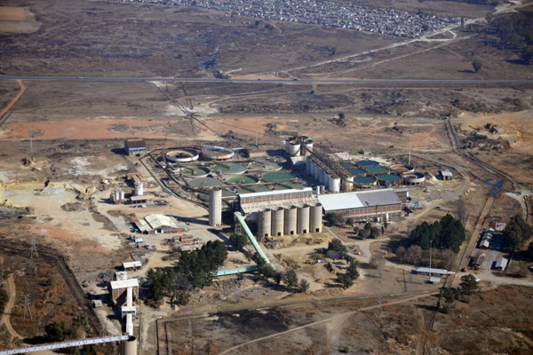 Water treatment plant, East Rand Proprietary Mines, Reigerpark, South Africa