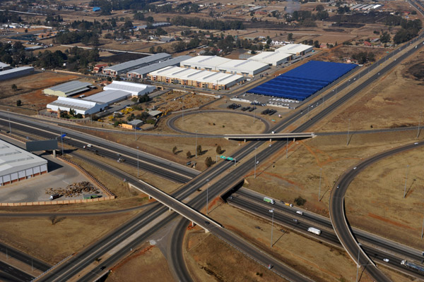 Atlas Road Interchange (R21/M45/M32) Kempton Park, South Africa