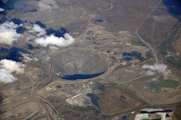 Open pit mine, Phalaborwa, Northern Province, South Africa