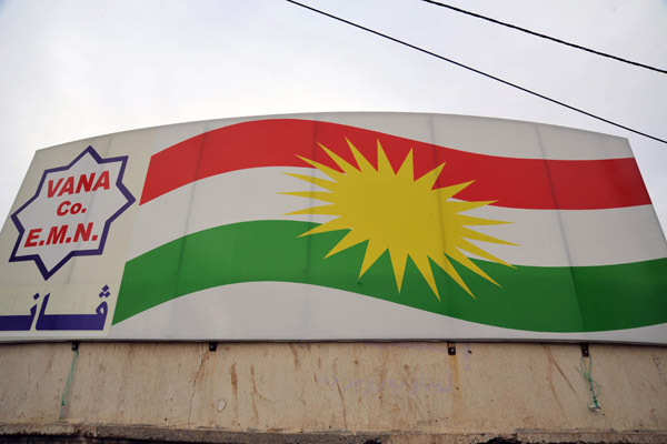 Flag of Iraqi Kurdistan - Vana Co. E.M.N.