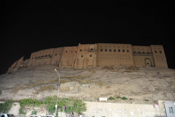 Erbil Citadel at night