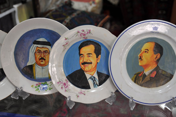 The only image of Saddam Hussein that I saw in Erbil