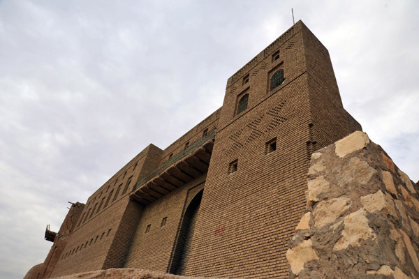 A nicely restored section of Erbil Citadel