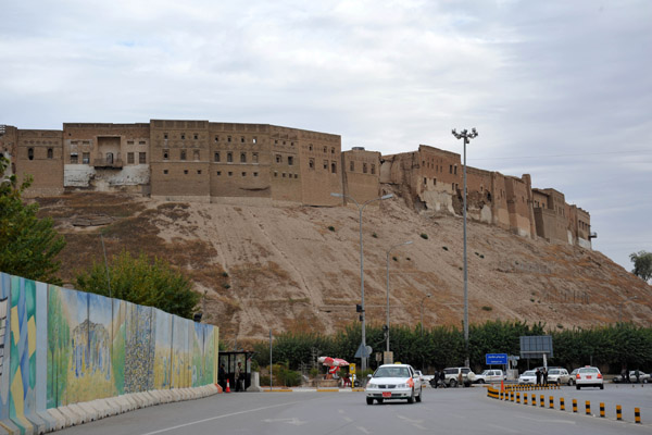 Erbil Citadel seen from the northwest