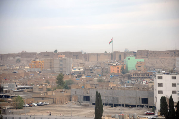 Erbil Citadel from the Erbil International Hotel (aka Sheraton)
