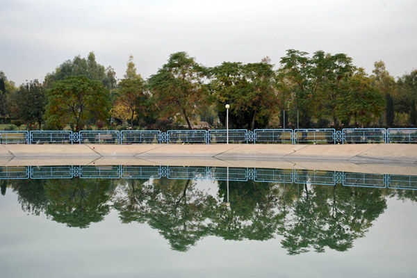Pond in Sami Abdul-Rahman Park, Erbil