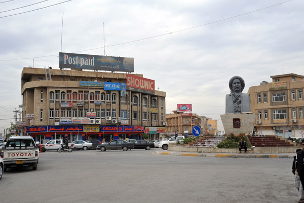 Sheikh Mahmood Hafeed Square to the north of Erbil Citadel