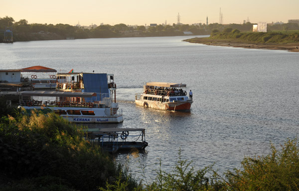 River cruises on the Blue Nile, Khartoum