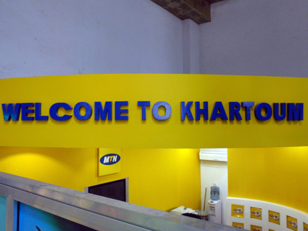 Welcome to Khartoum