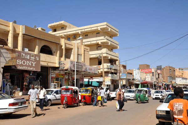 Souq area of central Omdurman