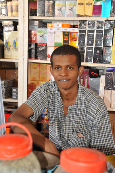Shop keeper, Omdurman Souq