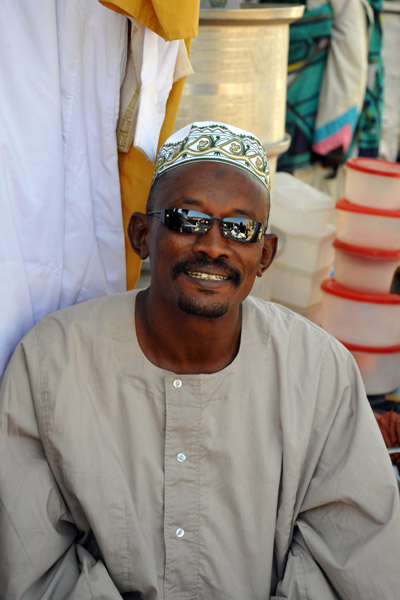 Sudanese man in sunglasses, Omdurman
