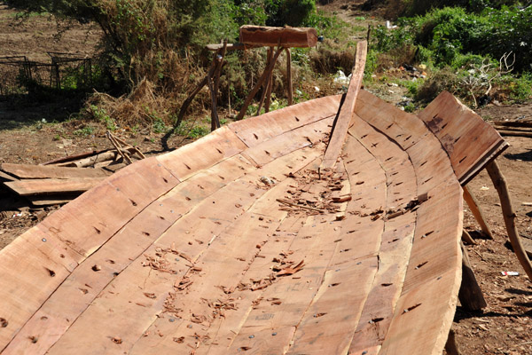 Traditional wooden boat-building, Omdurman