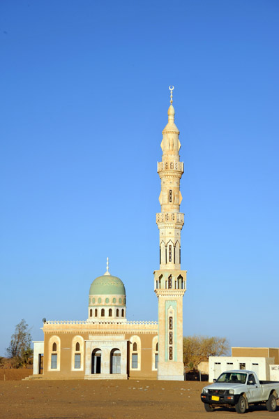 Mosque with an impressive minaret