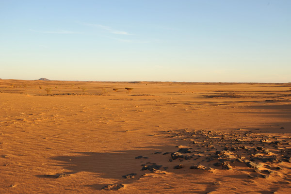 Off-road in the Libyan Desert, Sudan