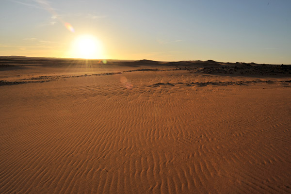 Sunset, Libyan Desert