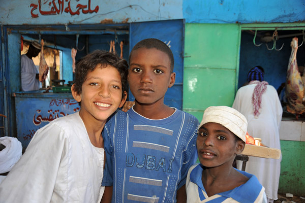Kids in the El Daba Souq
