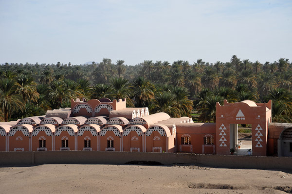 Kerma museum from the top of the Deffufa