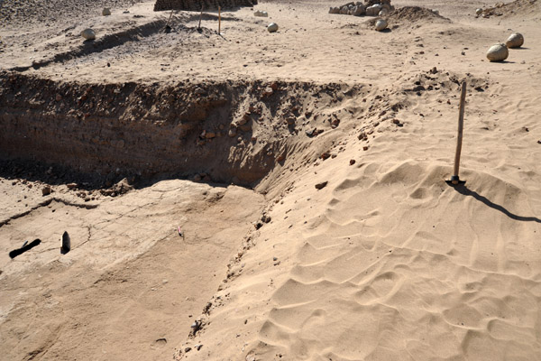 Active dig at ancient Kerma by the Swiss Archaeological Mission in Nubia