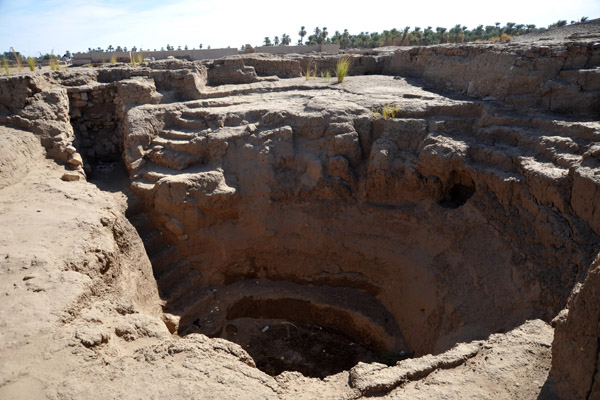 Another round pit at ancient Kerma