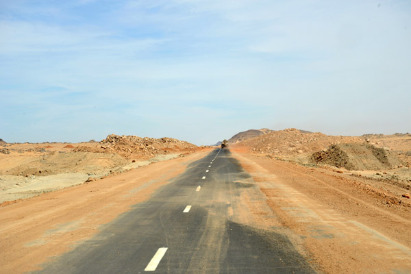 The new northern highway from Dongola to Wadi Halfa