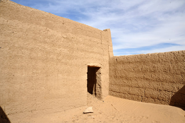 Courtyard of an old Nubian home