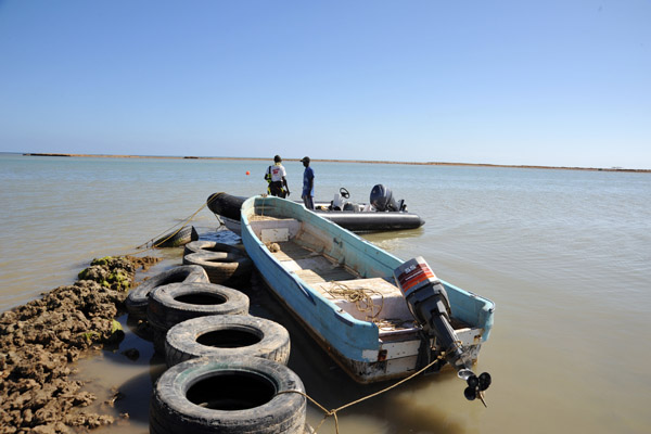 Dock of the Sudan Red Sea Resort