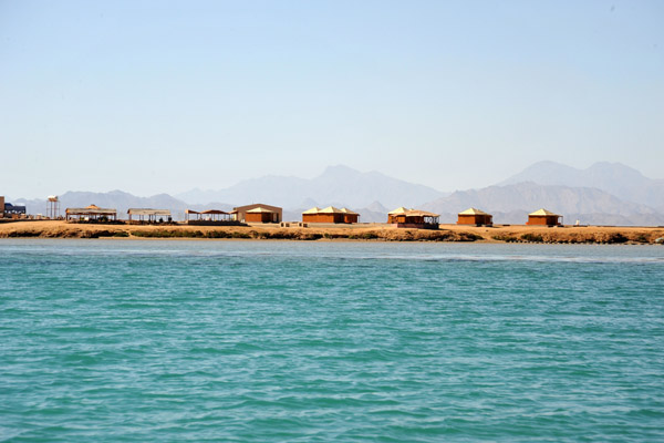 Sudan Red Sea Resort with a mountainous backdrop