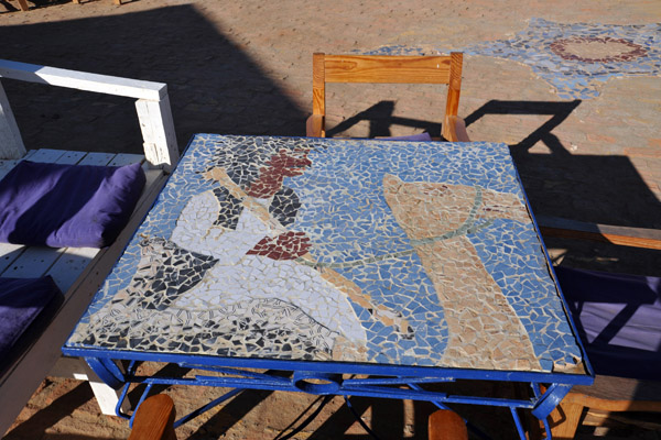 Sudan Red Sea Resort - mosaic table