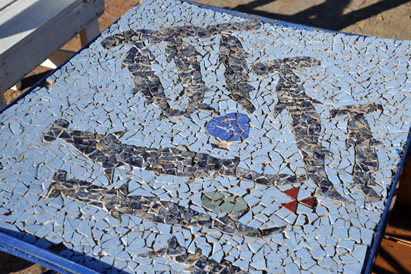 Sudan Red Sea Resort - mosaic table