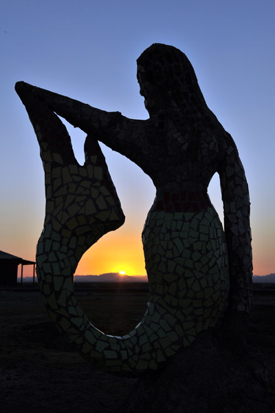 Sudan Red Sea Resort mermaid silhouette