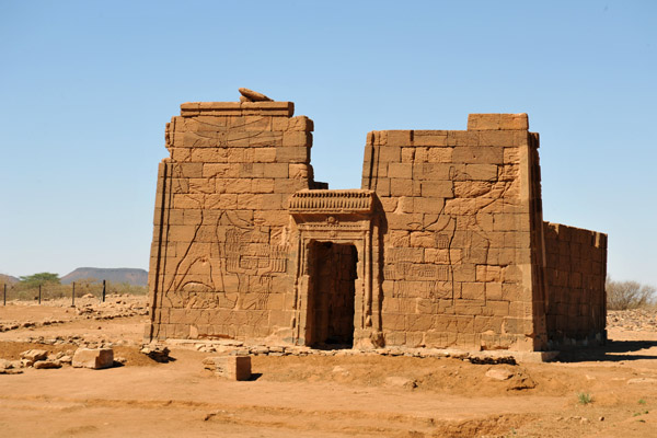 The ancient Kushite Temple of Apedemak, Naqa