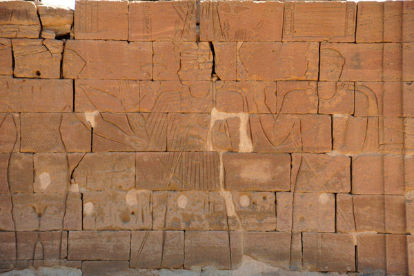 Reliefs on the Temple of Apedamak, Naqa