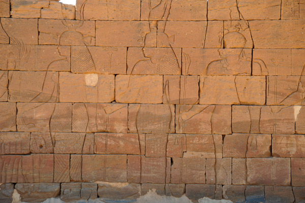 Reliefs on the Temple of Apedamak, Naqa