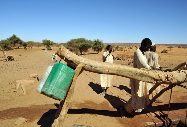 The deep well at Naqa, Sudan
