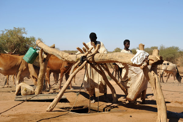 The deep well at Naqa, Sudan