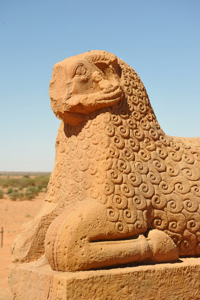 Ram statue, Naqa